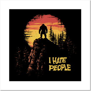 I Hate People Posters and Art